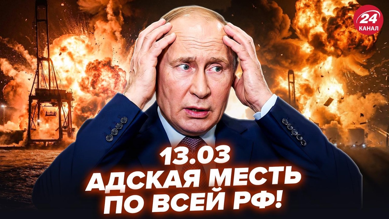 🔥Вот это ДЖЕКПОТ! ВСУ устроили Путину АДСКИЙ РАЗГРОМ. РФ В ДЫМУ: масштабы ЯРОСТИ ПОРАЖАЮТ 13.03