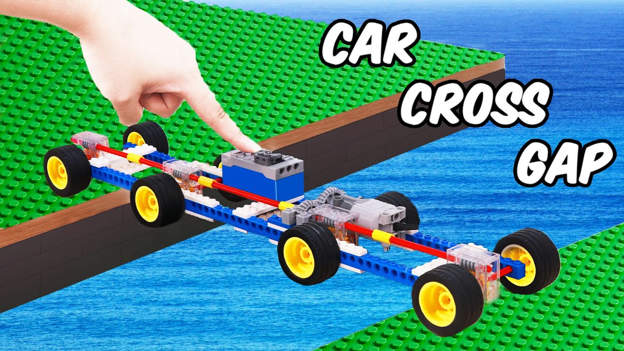 How LEGO Car Cross All Types of Terrain and Gap