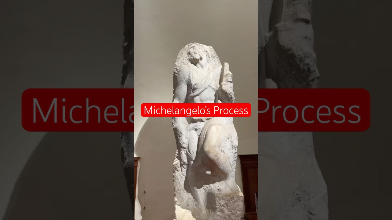 Michelangelo&rsquo;s Process #michelangelo #renaissance #art