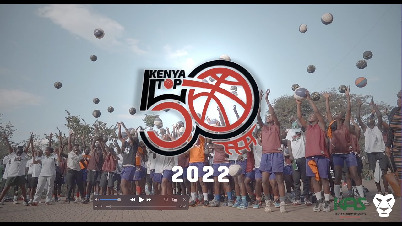 The Hope Basketball Tour 2022 - Kenya's Top 50 U18 Girls & Boys Basketball Camp