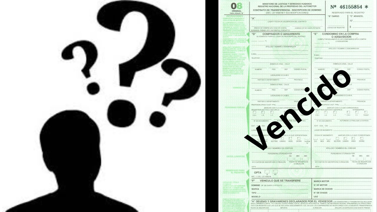 Tiene VENCIMIENTO el FORMULARIO 08?