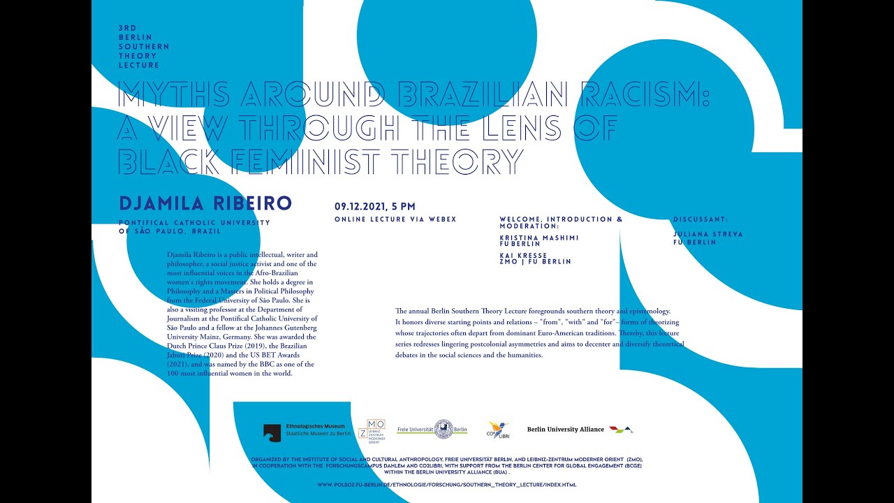 Myths around Brazilian Racism: a View through the Lens of Black Feminist Theory – Djamila Ribeiro