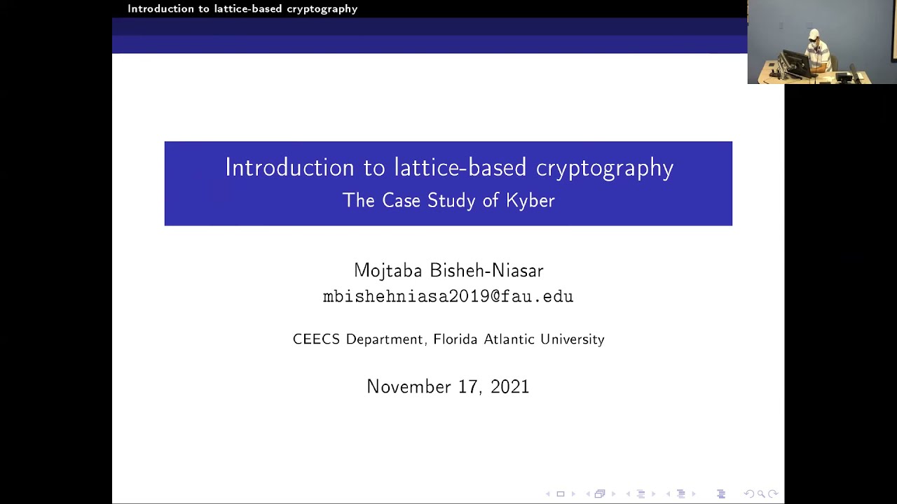 Lattice-based Cryptography (The Case Study of Kyber)