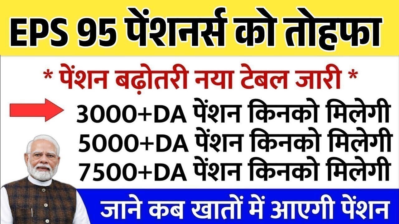 Big News for Pensioners | EPFO, EPS Pension Update Today | EPS 95 latest news today | EPS 95 Pension