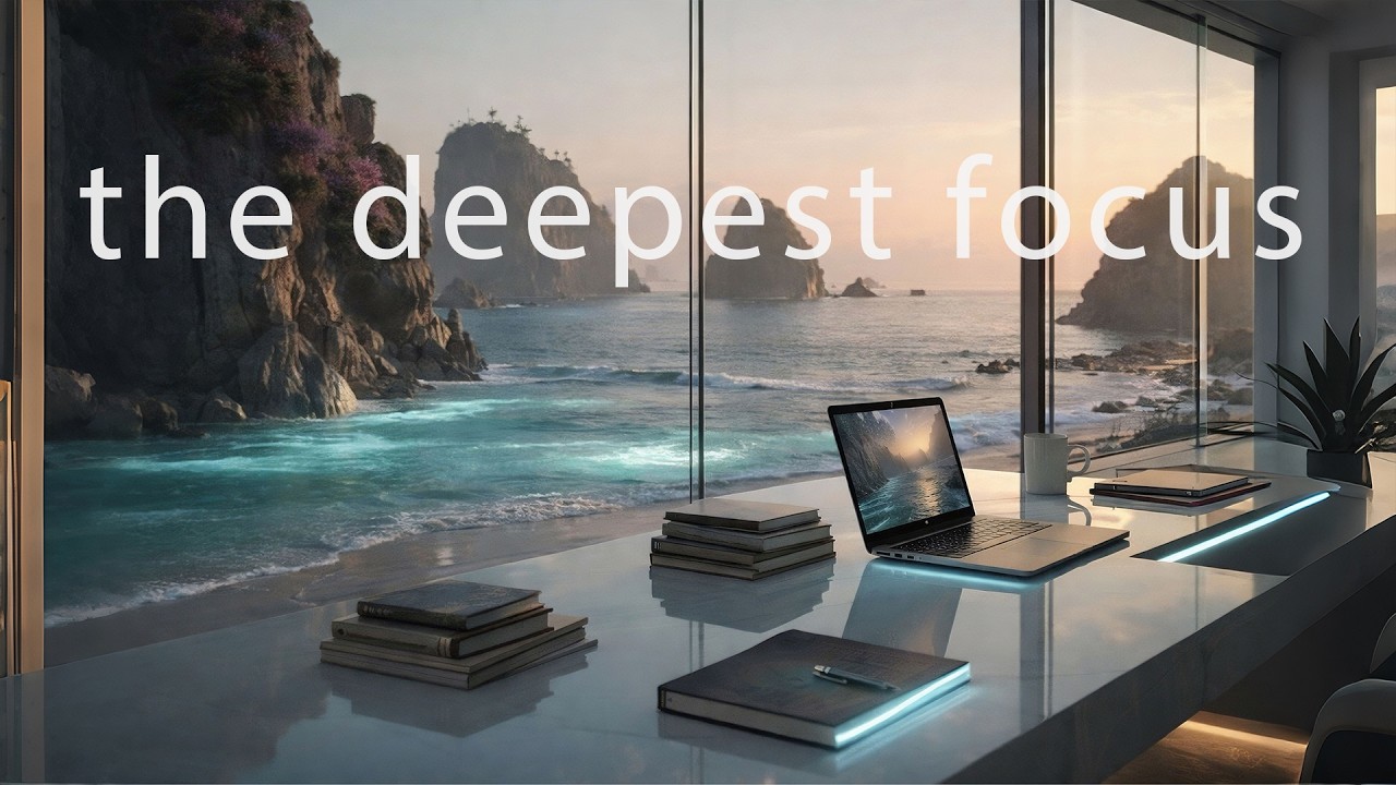 🌊 Музыка The Deepest Focus (3 часа) | Deep Work Session Ocean View | Тихая комната