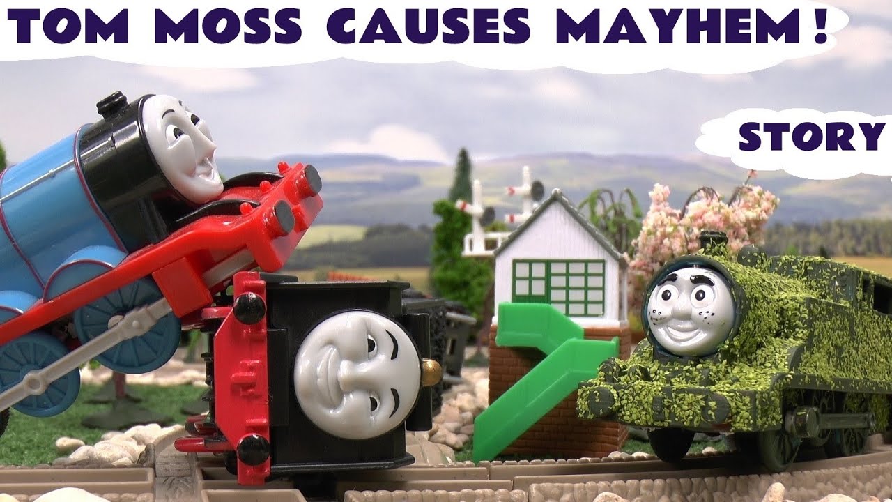 Thomas And Friends Tom Moss Causes Mayhem Toy Train Story