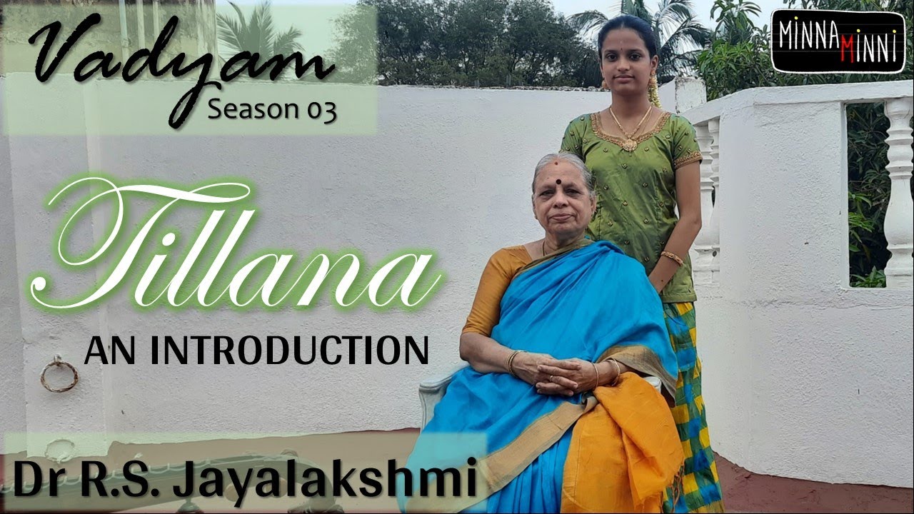 Charulatha Chandrasekar | Vadyam Season 03 Trailer | Minna Minni | history of Tillana | Minna Minni