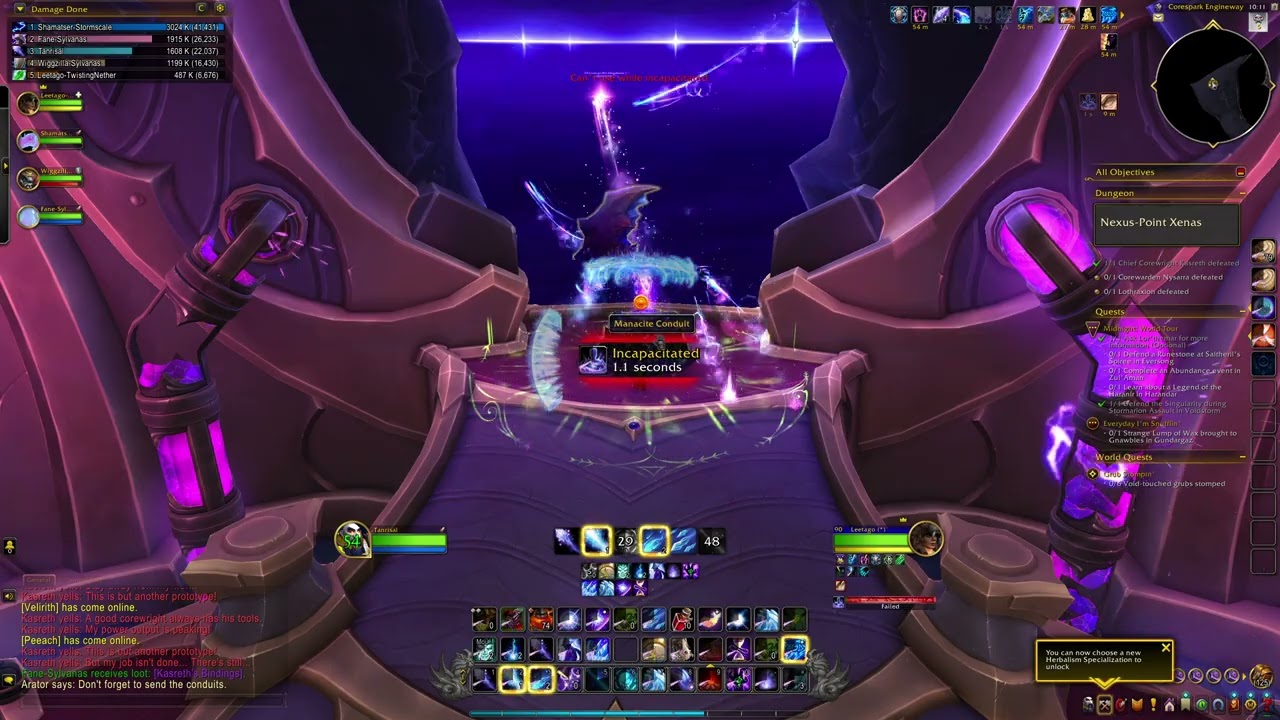 Nexus Point Xenas Mythic Dungeon WOW midnight