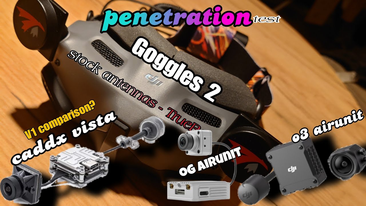 How they perform l Vista, OG & o3 Airunit with Goggles 2 l Penetration Test