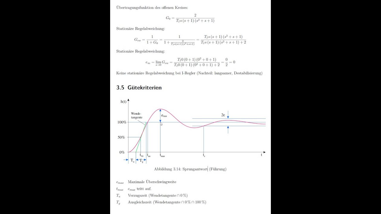3.5 G&uuml;tekriterien