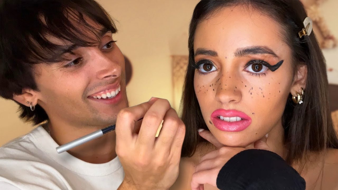 Sister Lets Me Do Her Makeup...left no crumbs