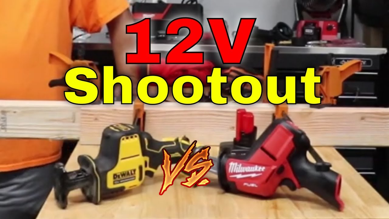 Dewalt DCS312B против Milwaukee Fuel 2520-20: битва сабельных пил!