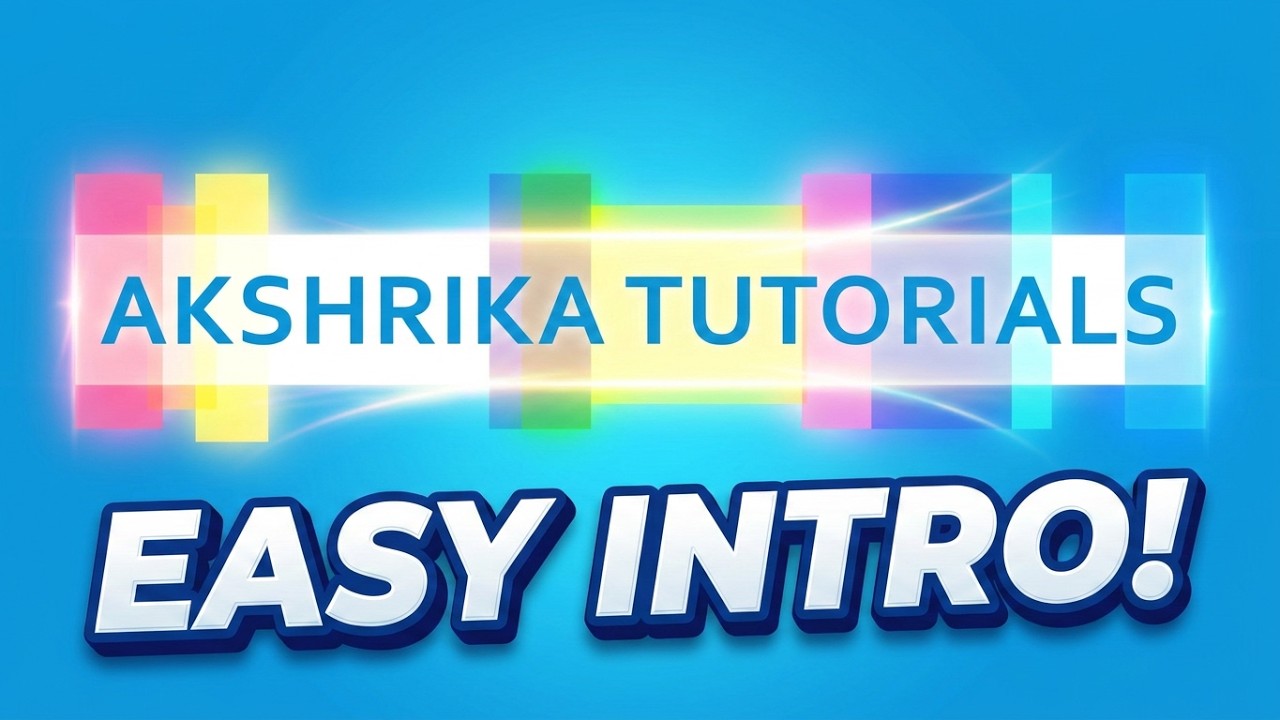 PowerPoint Color Bars Intro Animation (Easy Trick) | PowerPoint Animation Tutorial