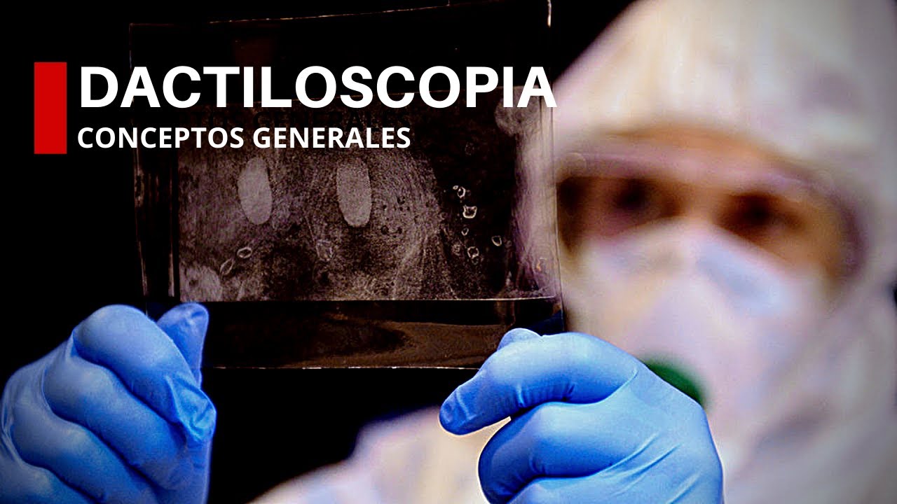 Dactiloscopia Forense - Conceptos generales - principios