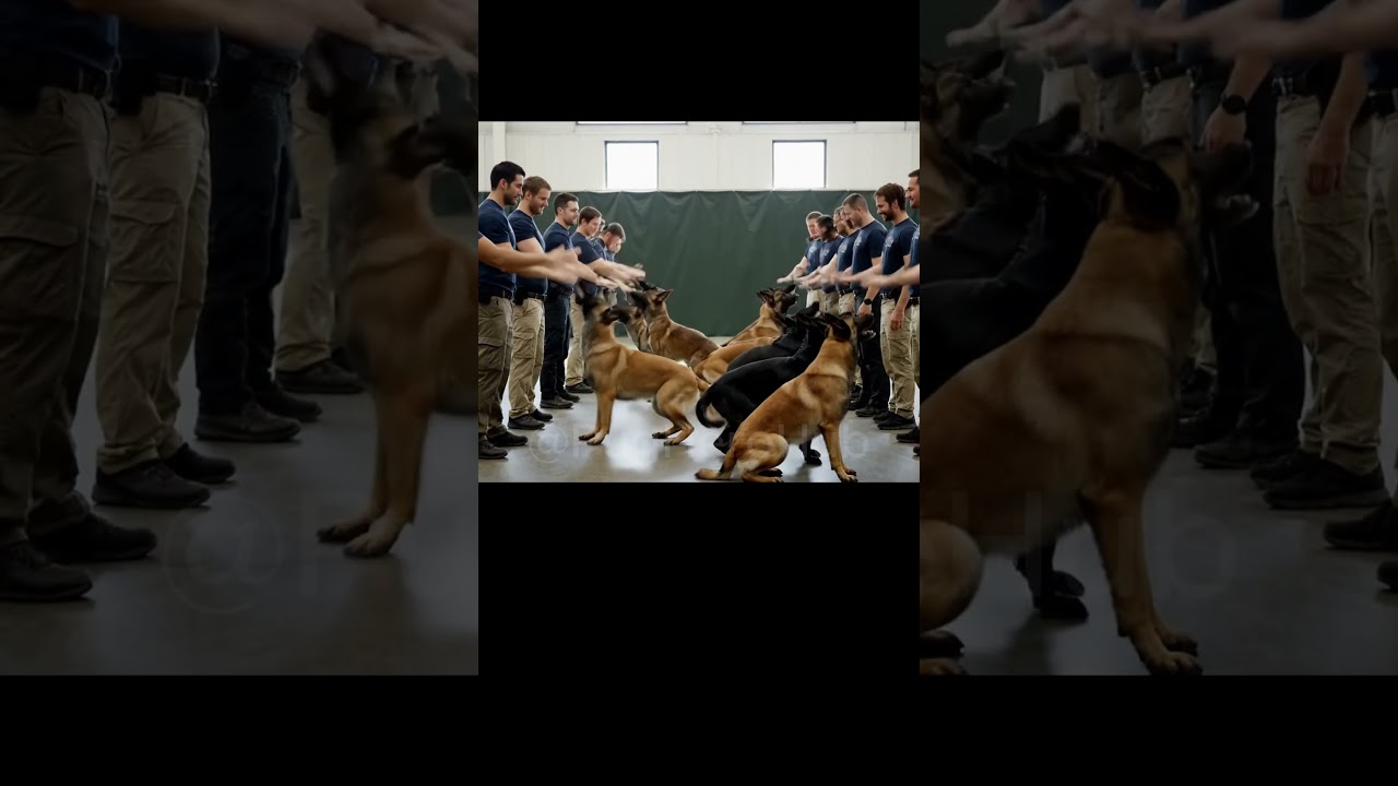 Hero Police K9 Trainee: Intense Workout Training at Police Dog Academy