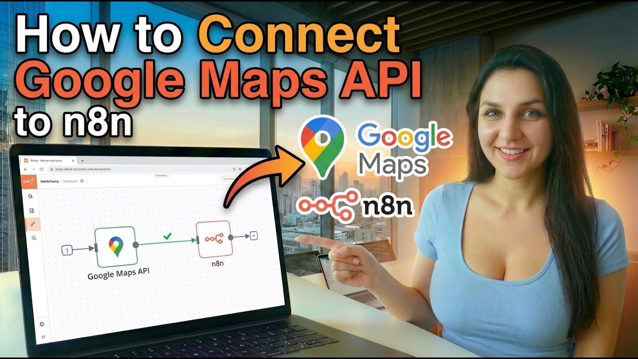 Как подключить API Google Maps к n8n