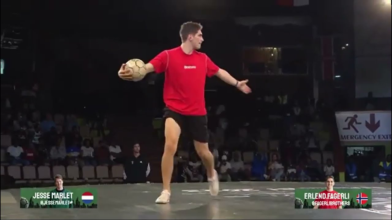 Semi-Final:: Erlend vs Jesse- World Freestyle Football Championship 2023 in Nairobi Africa