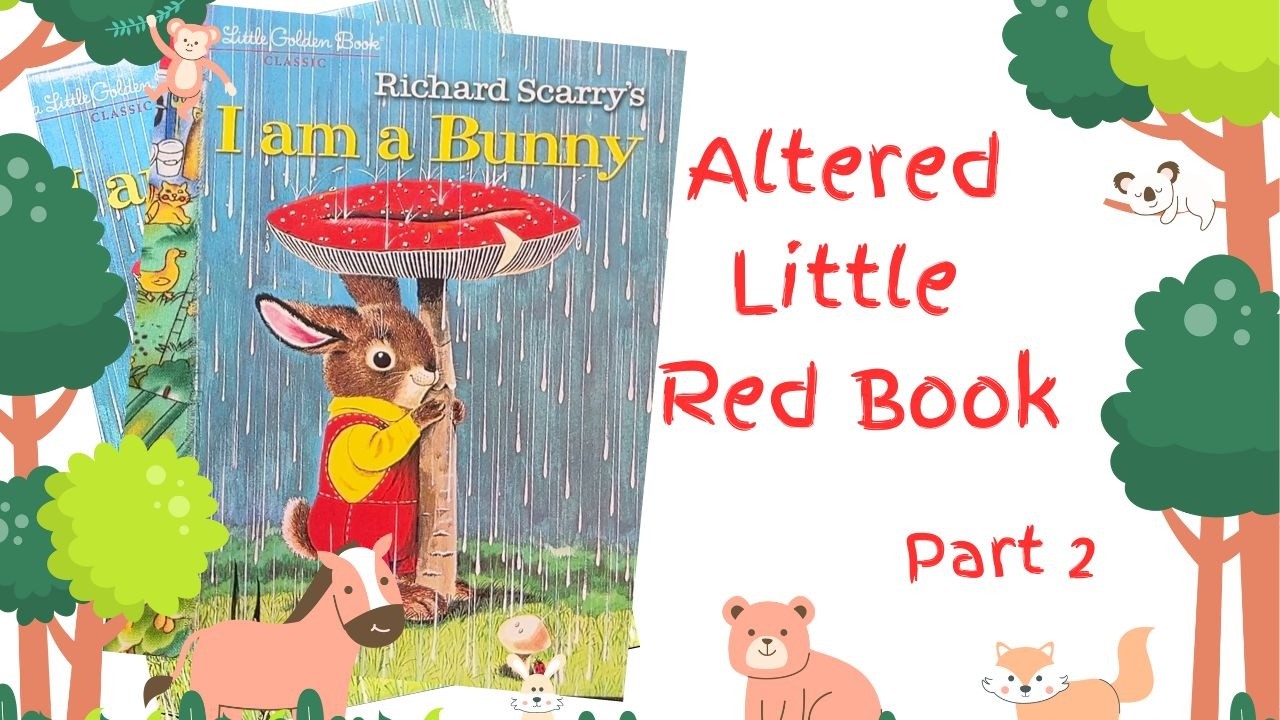 Altered Little Red Book:Sewing in the signatures