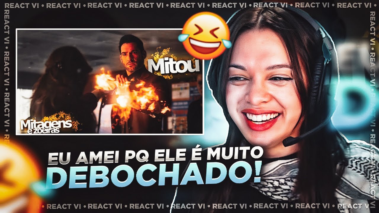 REAGINDO as VERDADEIRAS MITAGENS E ZOEIRAS EM LÚCIFER 5.2 - AMBRIEL
