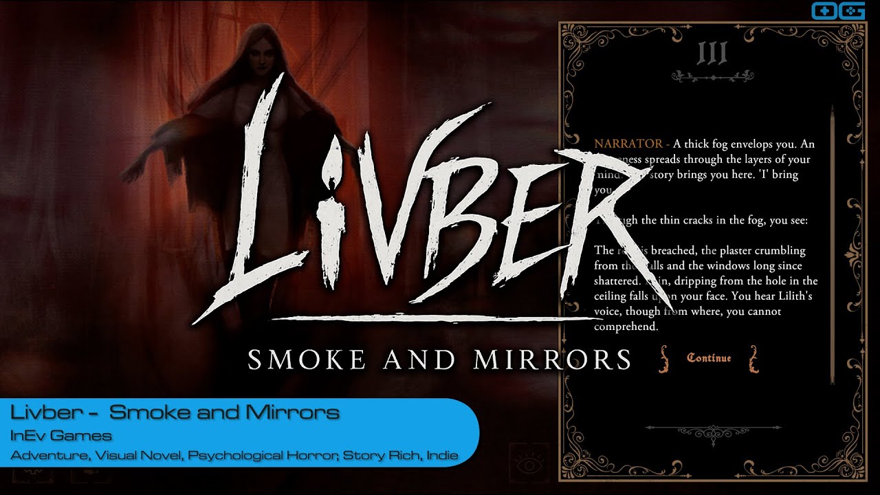 Livber: Smoke and Mirrors - The Disco Elysium of Horror Games Has Arrived (Gameplay)