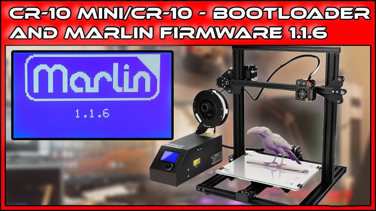 ITA - CR-10 Mini/CR-10 - Flash bootloader e aggiornamento Firmware Marlin 1.1.6