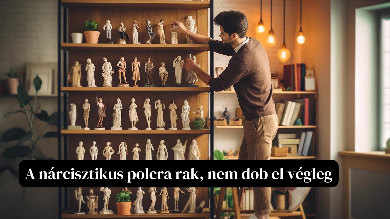 A nárcisztikus polcra tesz, senkit sem dob el végleg
