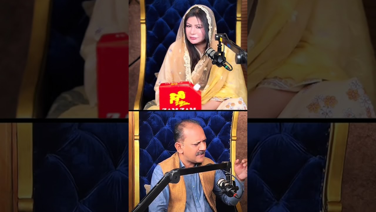 Aslam choudri wife podcast Amir baba 