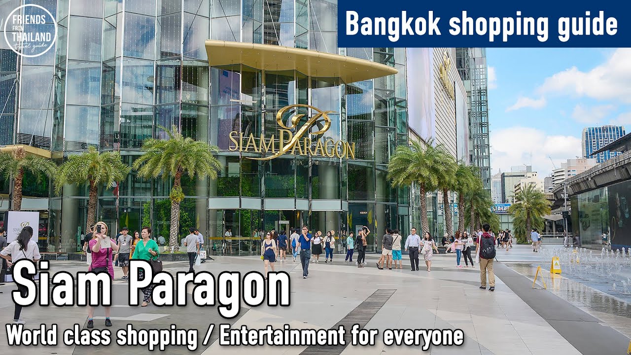 SIAM PARAGON shopping mall in Bangkok, GOOD FOR EVERYONE