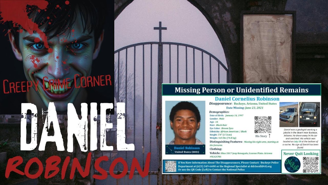 Man Vanished Into The Desert, Daniel Robinson - CreepyCrimeCorner