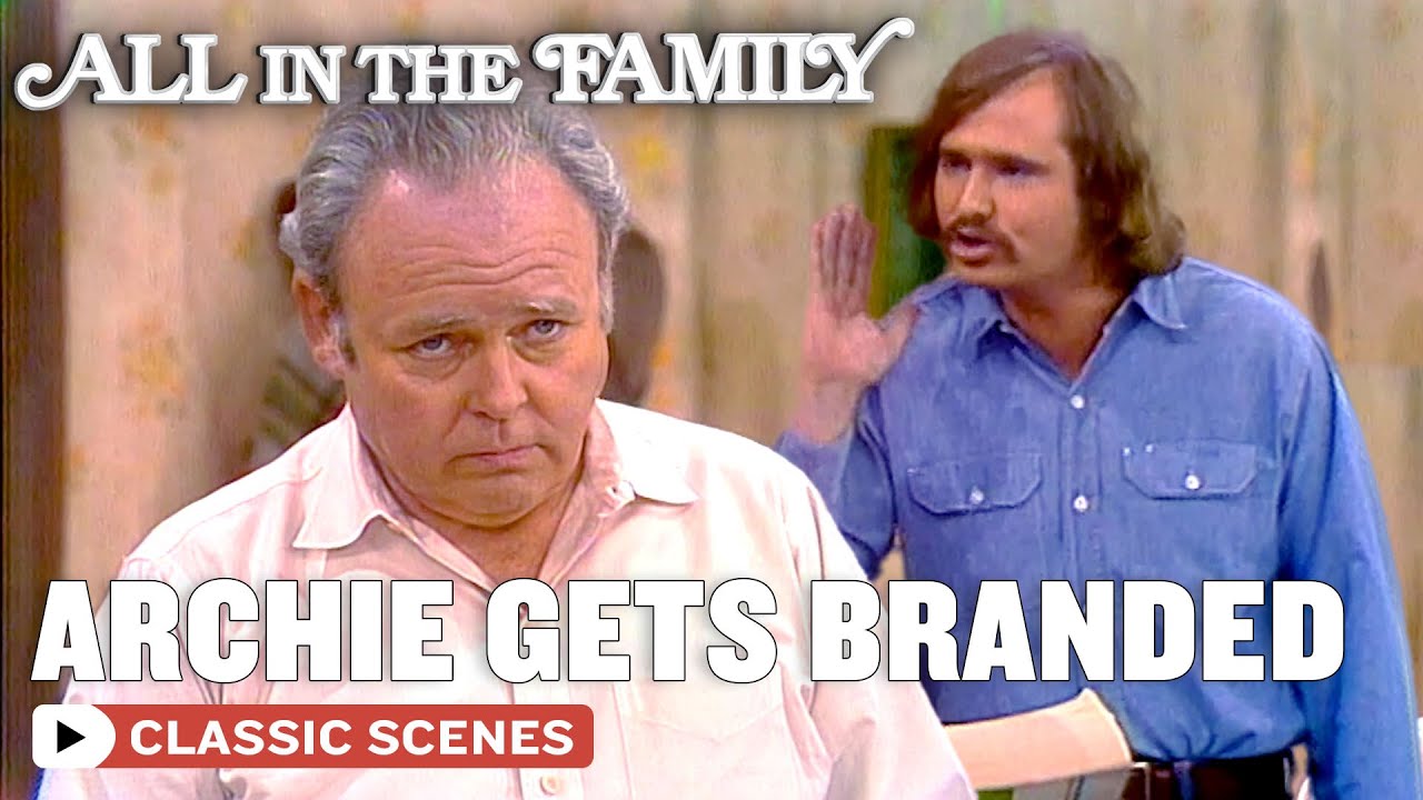 The Bunkers Gets Branded | All In The Family