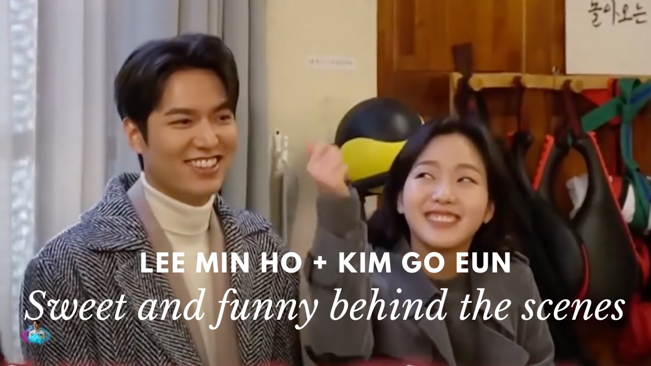 Lee Min Ho with Kim Go Eun - Sweet and Happy Behind the Scenes of The King Eternal Monarch