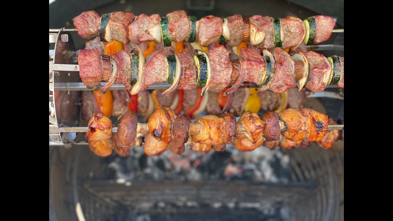 Rotisserie Shish Kebabs