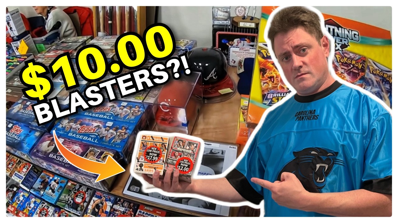 Sports Card Show vs. Retail Stores: HUNTING CHEAP SPORTS CARD BOXES!