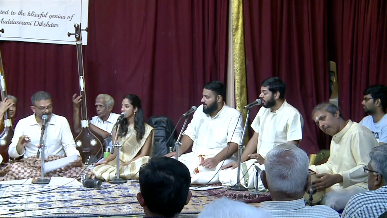 Chandram Bhaja Manasa - Asaveri - Mathya- T M Krishna and Students
