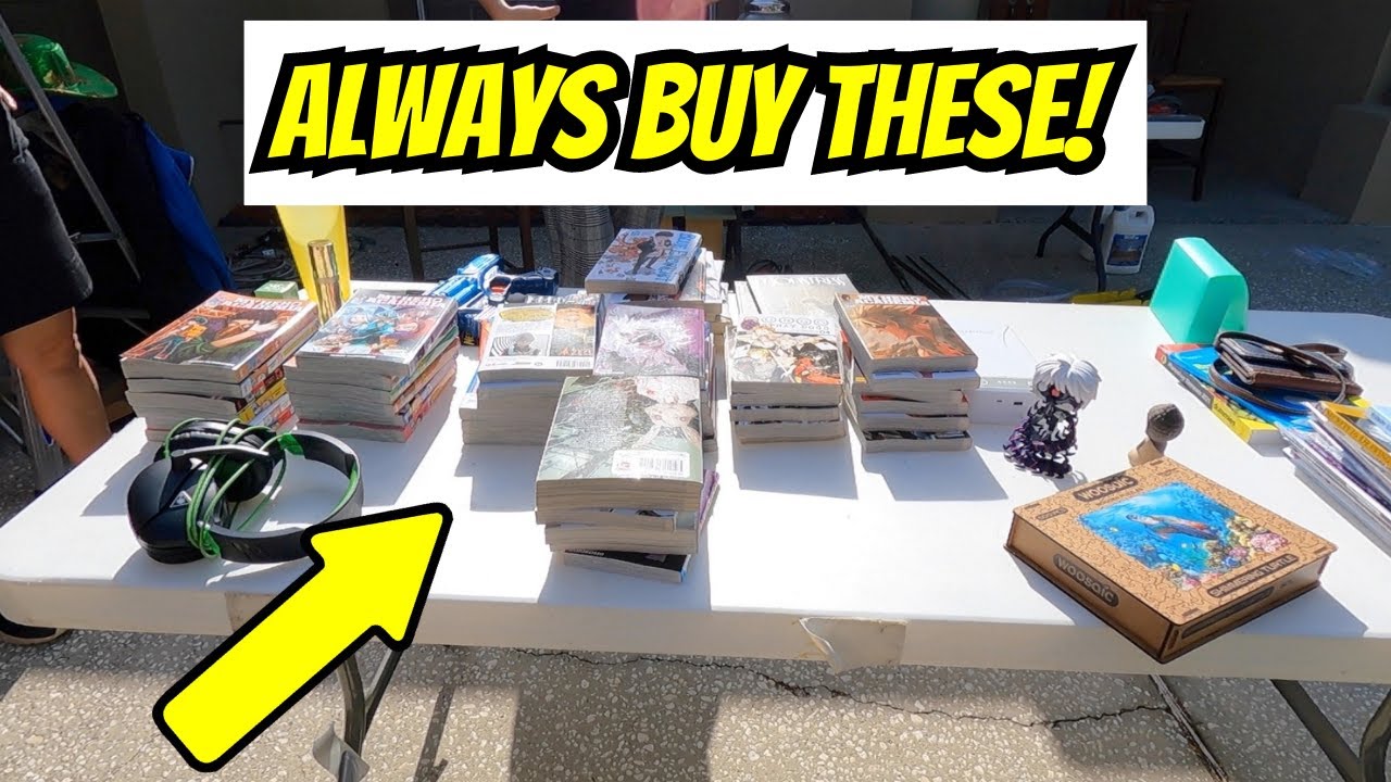 I'll NEVER leave these behind at Garage Sales!