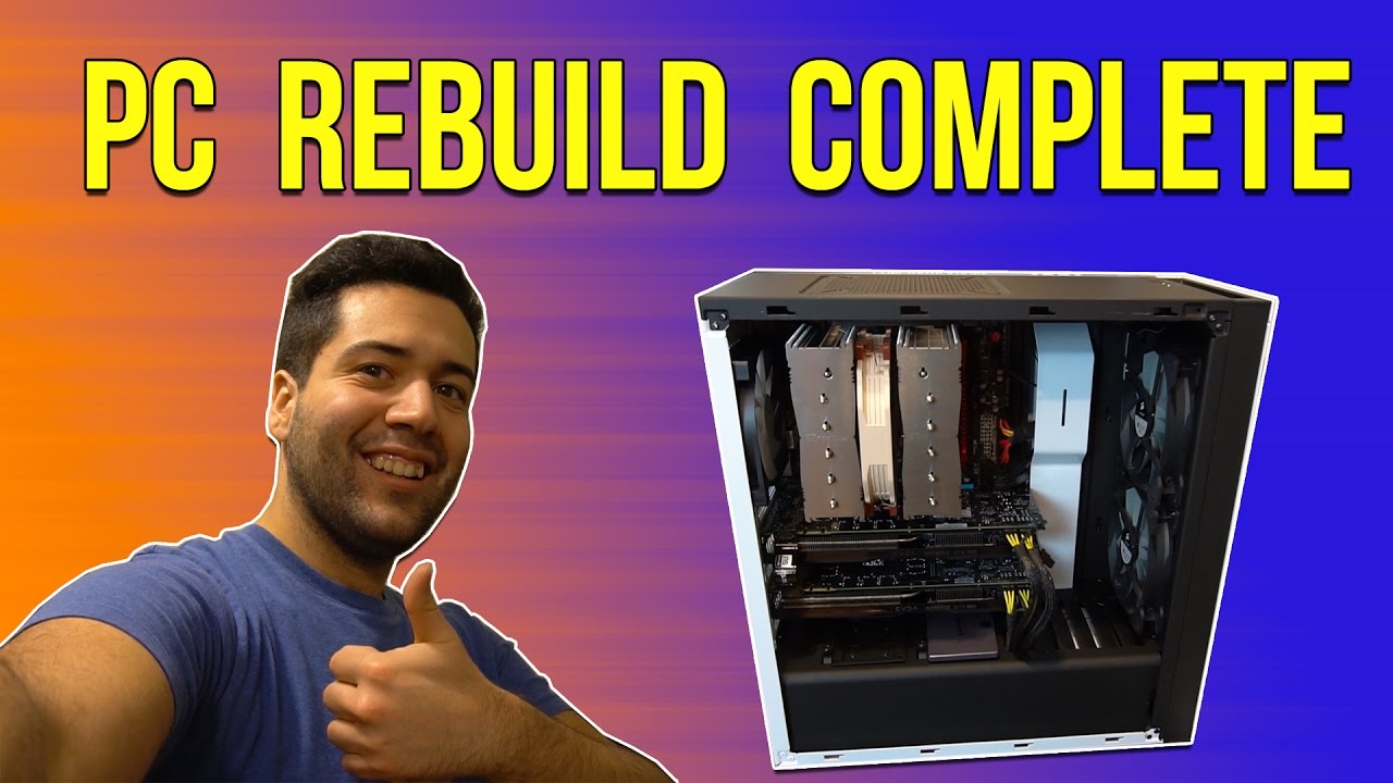 REBUILDING THE ORIGINAL TYPICAL GAMER PC!! (Part 2)