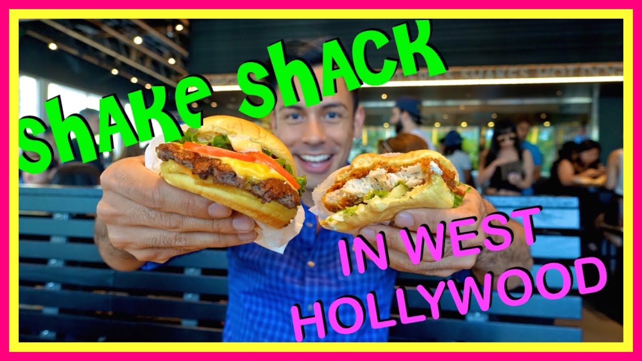 California's First Shake Shack Opens In West Hollywood