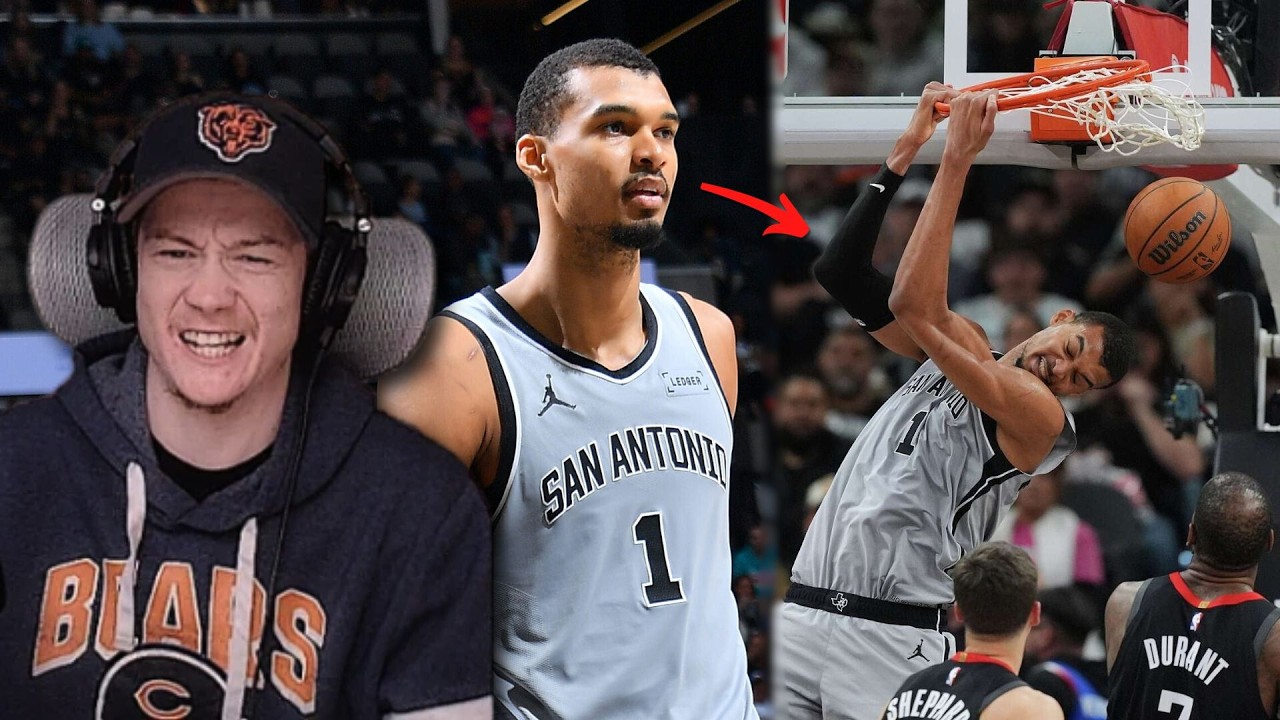 21 MADE THREES! Reacting to Spurs vs Rockets!