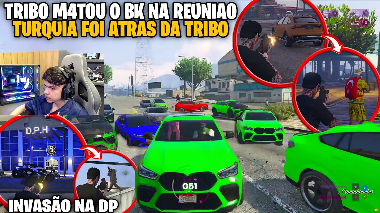 TRIBO M4TOU O BK NA FRENTE DE GERAL | TURQUIA FOI ATR&Aacute;S DA TRIBO | + INVAS&Atilde;O NA DP!