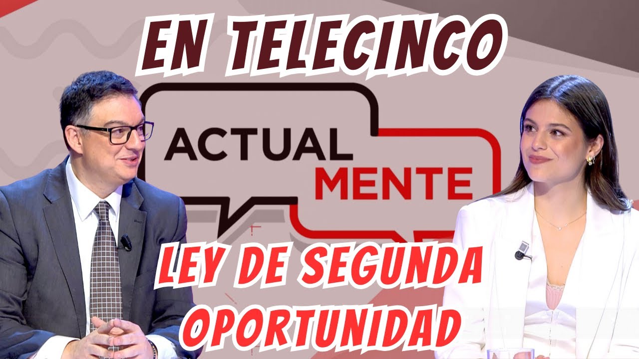 NUEVA ENTREVISTA en TELECINCO | Todo sobre la Ley de Segunda Oportunidad