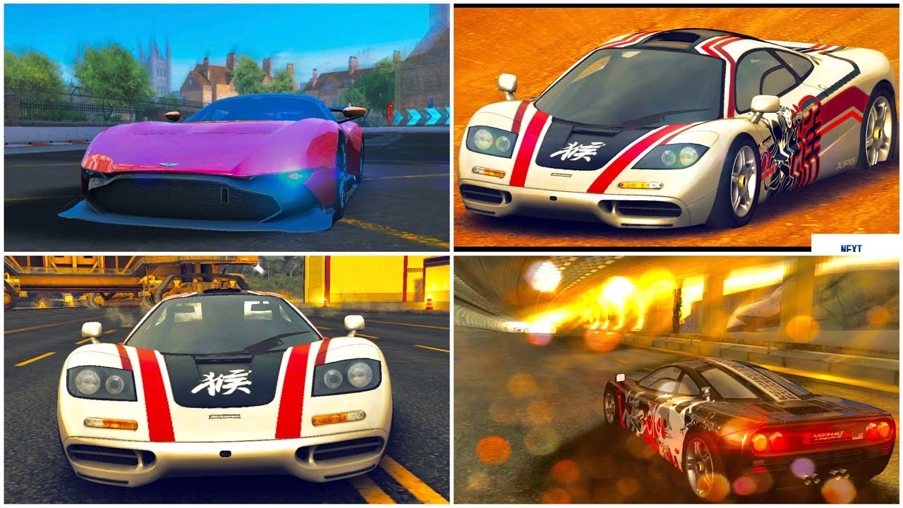 Asphalt 8, aguila.negra, MULTIPLAYER 7th April, McLaren F1 XP-5 & Aston Martin Vulcan
