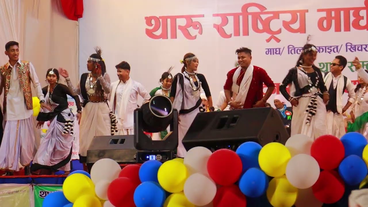 POWERFULL Tharu Dance Performance | Maghi Mahotsav 2082 | Kathmandu Tundikhel | ShahidersVlog ✨