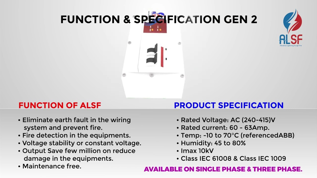 Launching Video of ALSF Smart Fire Detection Device (SFDD)
