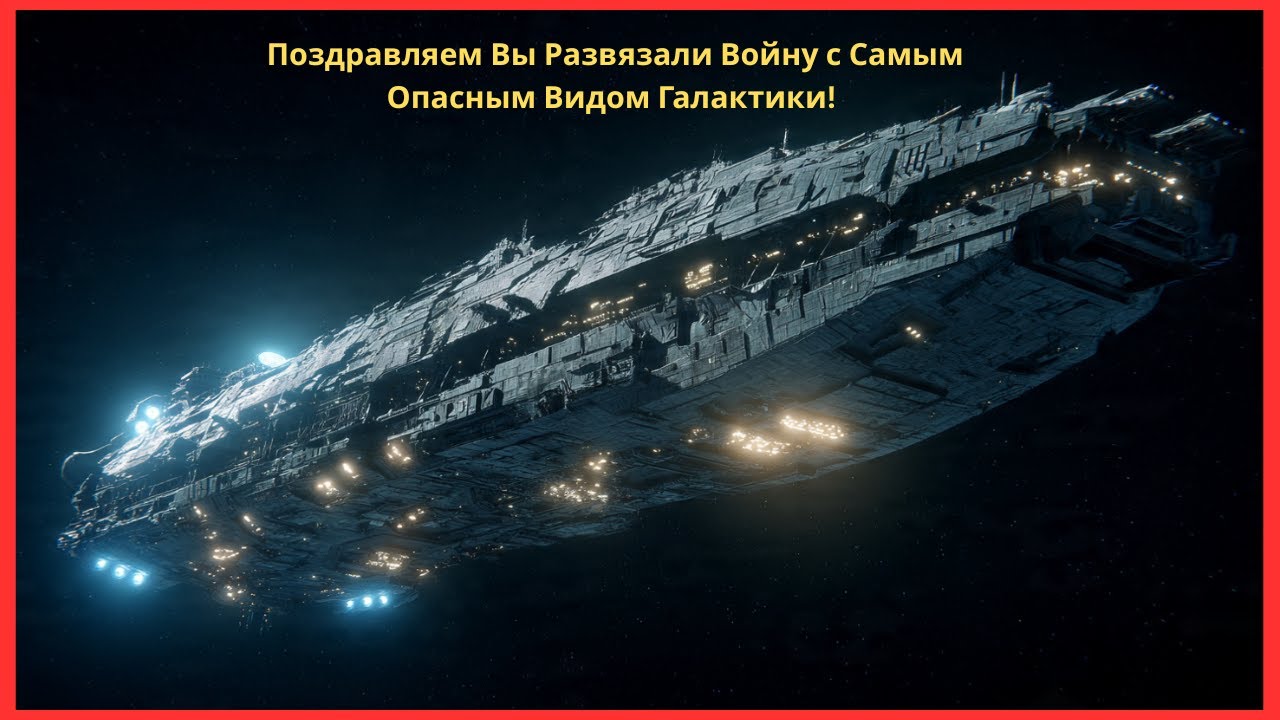 Поздравляем Вы Развязали Войну с Самым Опасным Видом Галактики!  HFY SCIFI STORIES