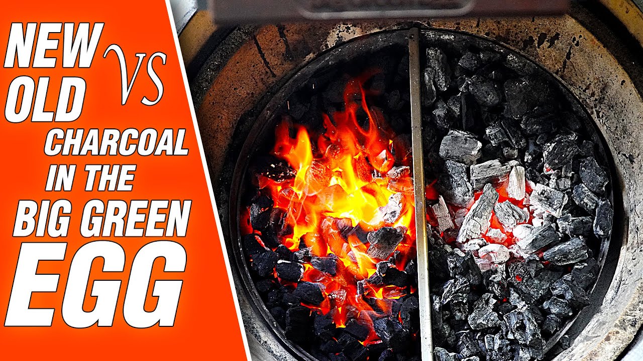 Used vs New Charcoal Comparison in the Big Green Egg | Is there a difference? The results AMAZED us!