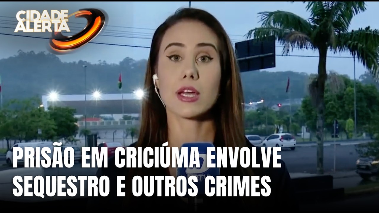 Denúncia de sequestro leva à prisão de dois homens em Criciúma
