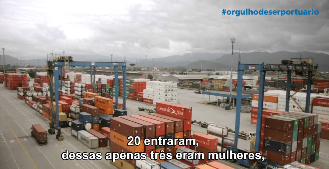 Érica Mathias, operadora de RTG #orgulhodeserportuario