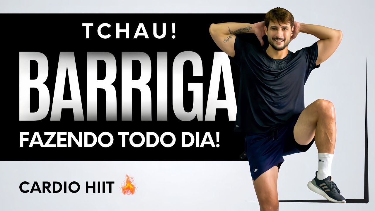 23 MIN CARDIO HIIT para QUEIMAR GORDURA da barriga mole, em casa 🥵