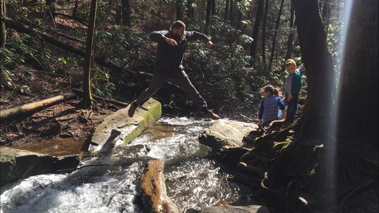 HIKING FALL BRANCH FALLS ~~~North Georgia Mountains