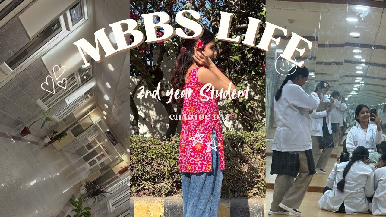✨ My First Vlog | MBBS Life | Medical Student Diaries 🩺📚🤍.  